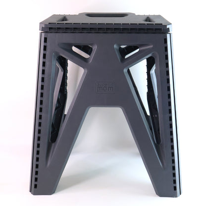 Supermom Comfort Multi Purpose Folding Stool Heavy Duty Portable Plastic Stool for Home Office Kitchen and Outdoor Use 18 Inch (1 Pc)