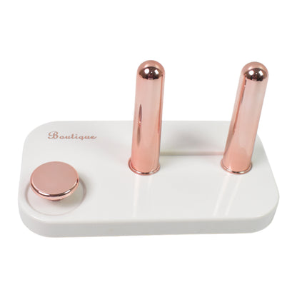 Self Adhesive Hair Dryer Holder Wall Mount Bathroom Hair Dryer Stand Organizer and Hanger for Hair Styling Tools (1 Piece)