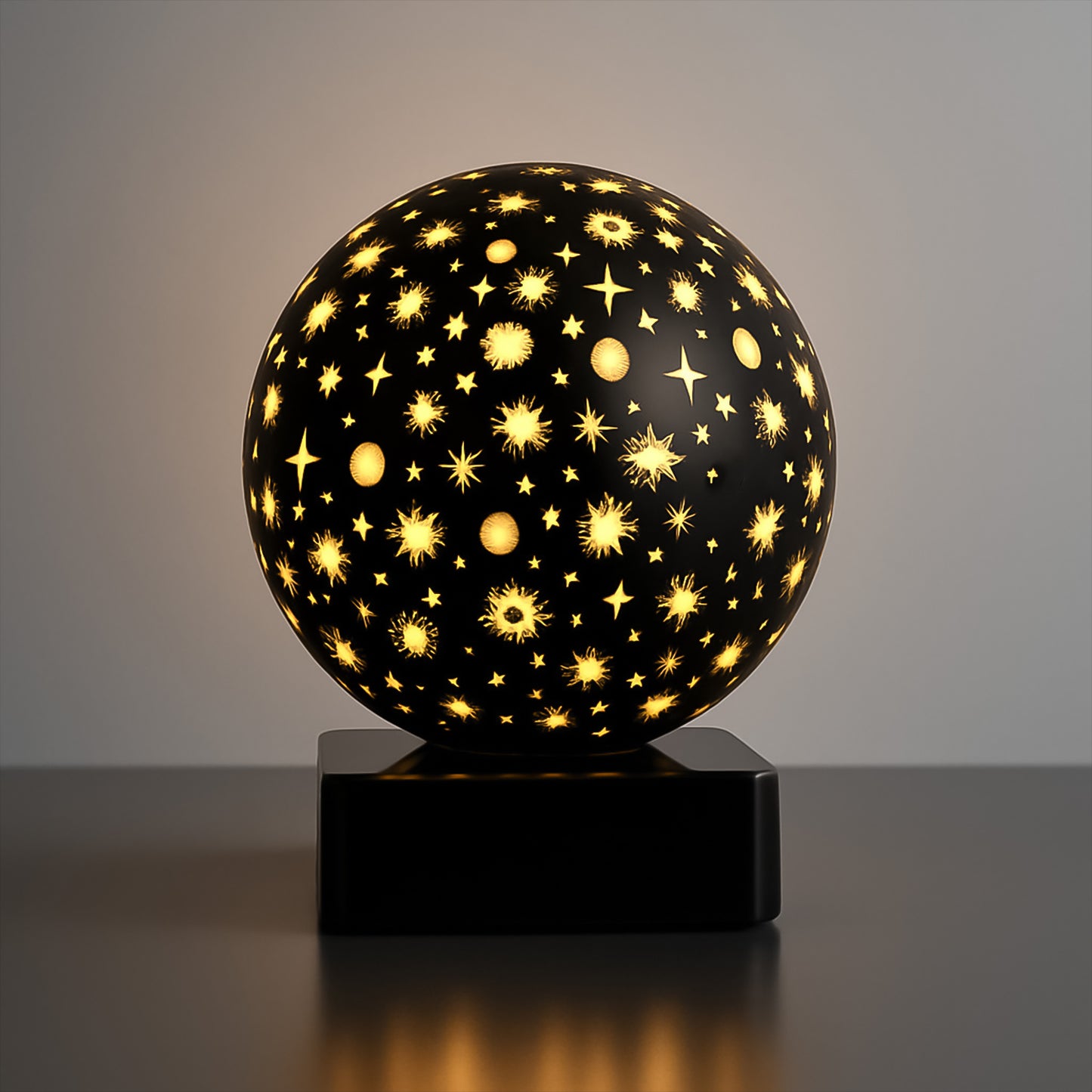 Starry Sky LED Projector Night Lamp Galaxy Star and Moon Projection Light for Bedroom Kids Room Party Decor and Gifts White Box Packaging