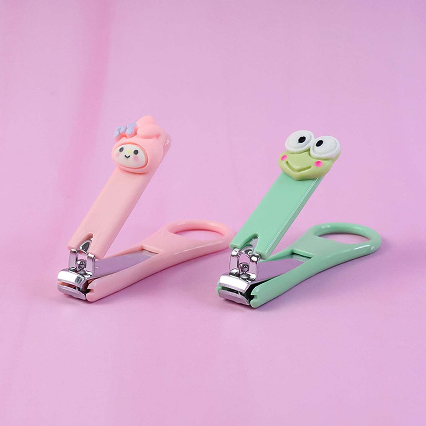 Cute Cartoon Nail Clipper for Kids Fun Baby and Toddler Nail Cutter with Safety Grip Curved Precision Blades and Soft Handle Child Friendly Manicure Tool for Gentle Nail Trimming (1 Pc Random Design)