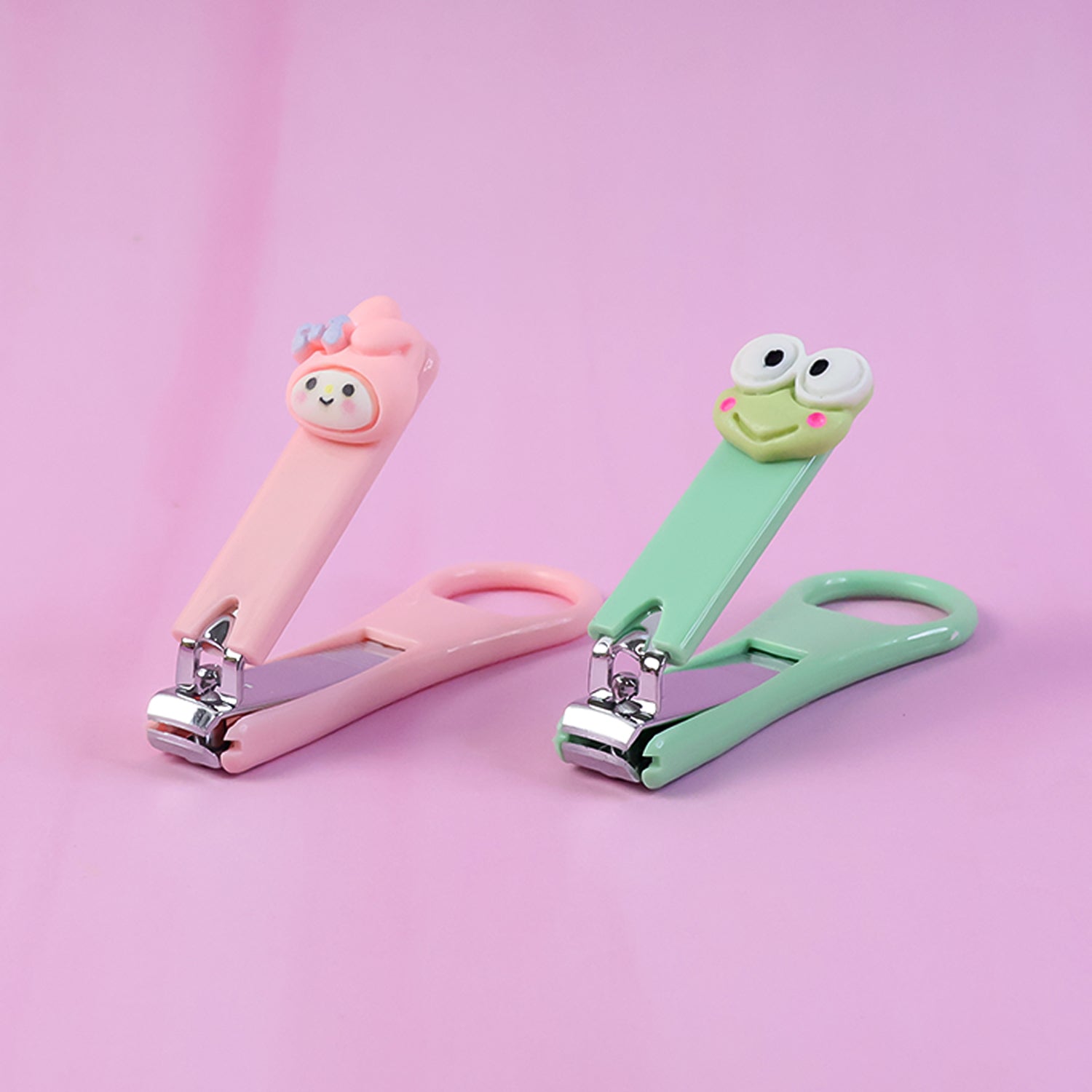 Cute Cartoon Nail Clipper for Kids Fun Baby and Toddler Nail Cutter with Safety Grip Curved Precision Blades and Soft Handle Child Friendly Manicure Tool for Gentle Nail Trimming (1 Pc Random Design)