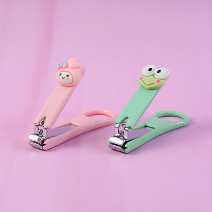 Cute Cartoon Nail Clipper for Kids Fun Baby and Toddler Nail Cutter with Safety Grip Curved Precision Blades and Soft Handle Child Friendly Manicure Tool for Gentle Nail Trimming (1 Pc Random Design)