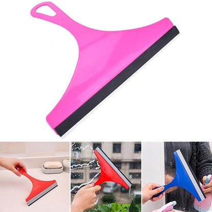 Car Side Mirror Wiper with Extendable Handle – Portable Windshield and Rear View Mirror Cleaning Tool for Cars, SUVs and Bikes (1 Pc)