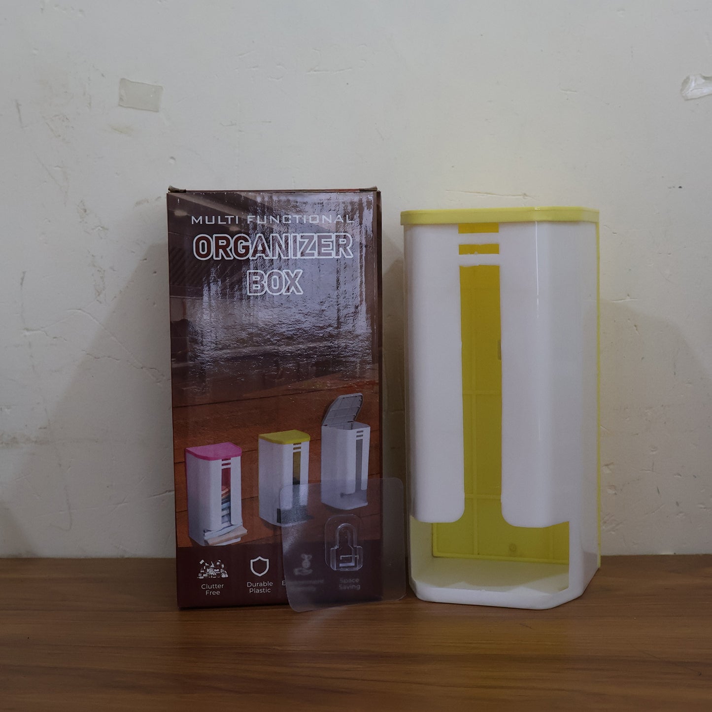 Wall-Mounted Plastic Bag Dispenser - (1 Pc)