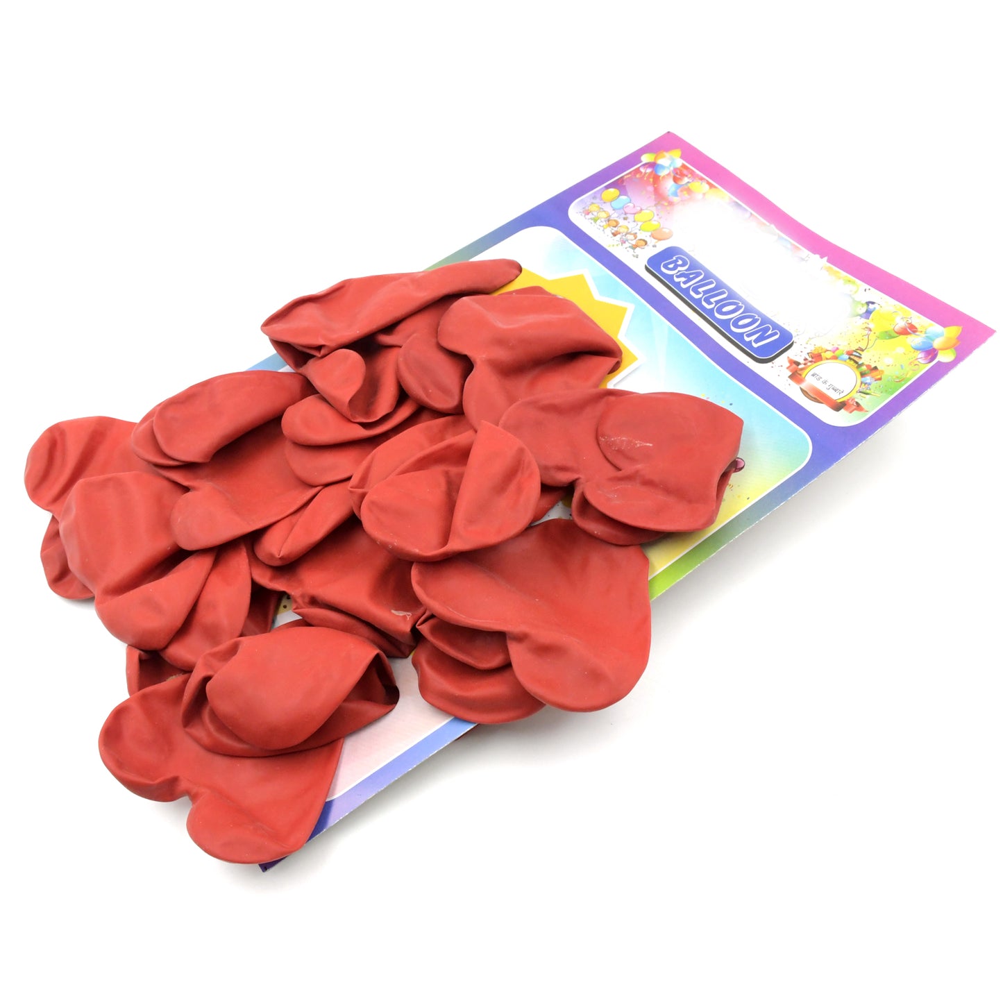 Heart Shaped Latex Balloons for Birthday, Anniversary, Wedding and Party Decoration – One Color (20 Pieces Set)