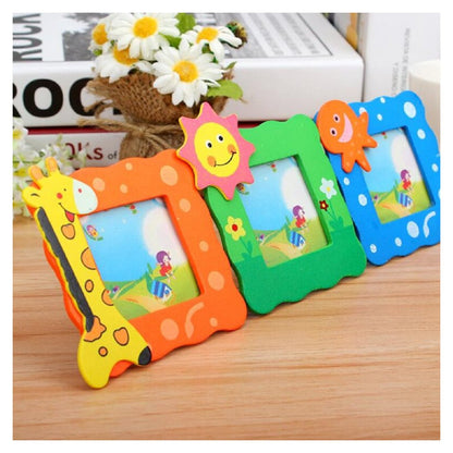 Synthetic Table Photo Frame for Home Decor, 6x8 Inch Tabletop Picture Frame with Acrylic Front, Horizontal & Vertical Display (1 Pc)