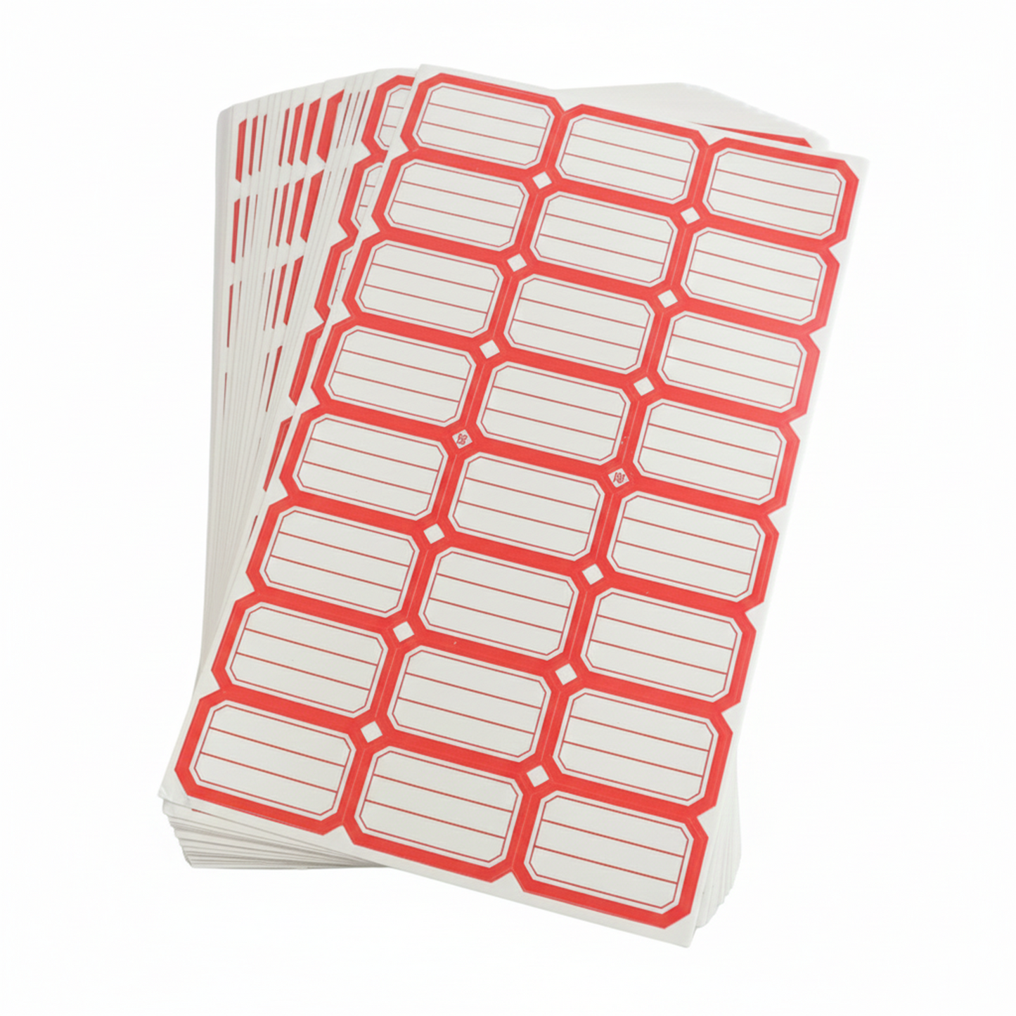 50 Sheets Self-Adhesive Label Stickers – Rectangular Labels for Shipping, Organizing, and Personalization
