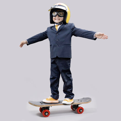 Wooden Mini Skateboard Cruiser Lightweight Skate Board with Smooth Wheels for Kids Beginners Teens and Adults Outdoor Fun Ride and Gift (1 Pc)