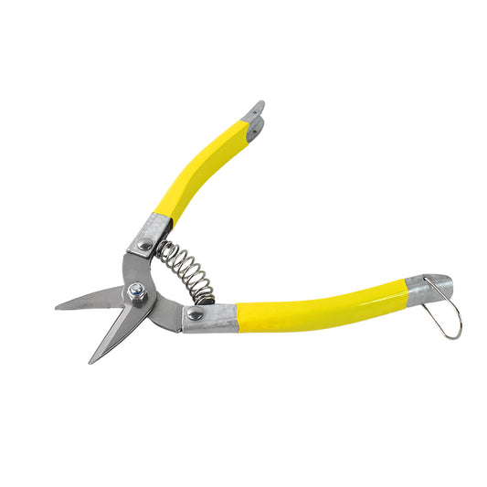 Precision Micro Garden Snip Pruning Scissor Stainless Steel Garden Trimming Shears for Herbs Flowers Bonsai Indoor Plants and Precision Pruning (Small, 1 Pc)