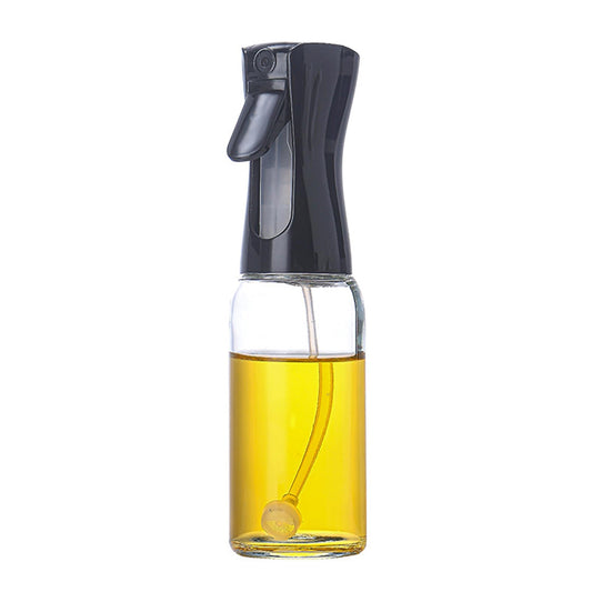 Glass Premium Oil Spray Bottle 300 ml Fine Mist Oil Sprayer Dispenser for Cooking Vinegar Water Air Fryer BBQ Baking and Salad (1 Pc)