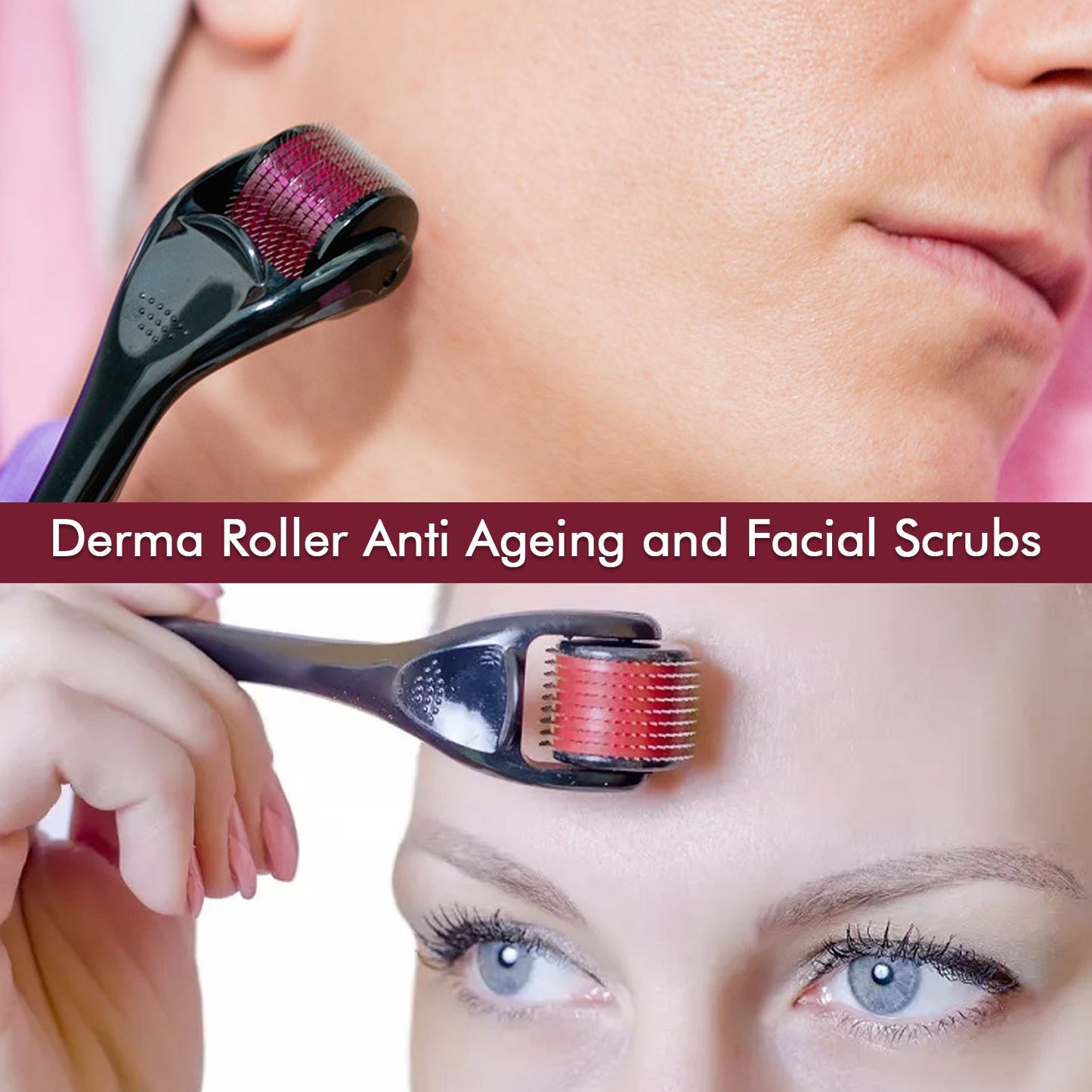 Derma Roller 0.75mm | Anti-Ageing, Scar Reduction &amp; Hair Regrowth Tool
